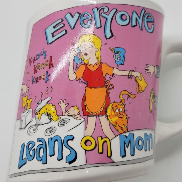 Funny Mother Coffee MUG SLANTS John Lamb Papel Mom Mug Tea Cup - Picture 2 of 8